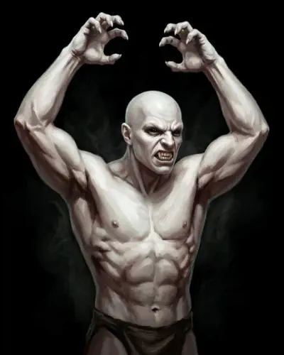 Illustration of Azag, Demon of the Netherworld