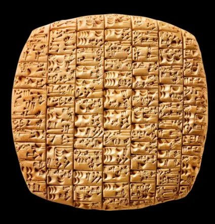 Photograph of a cuneiform tablet